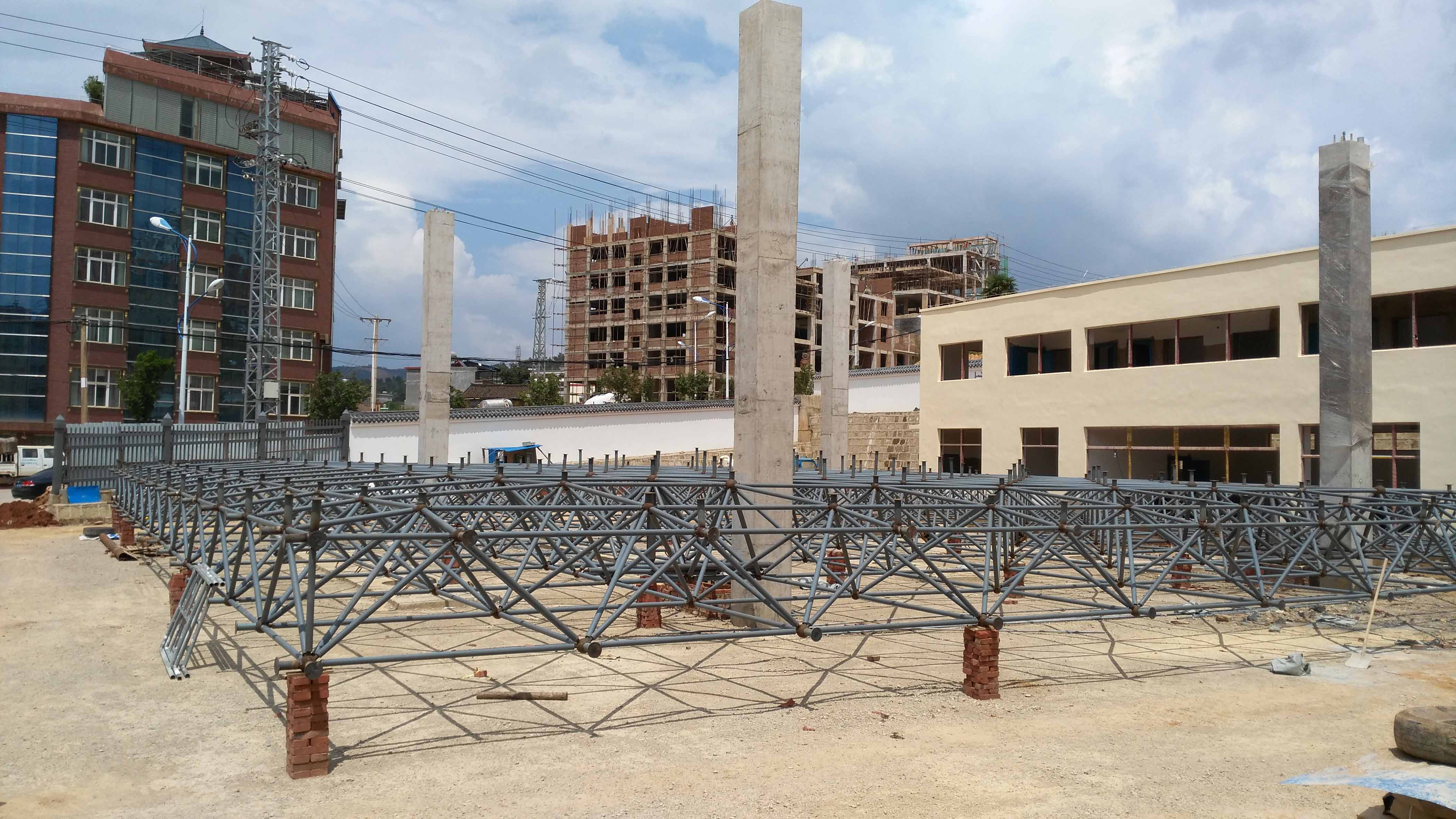 大安小型加油站网架