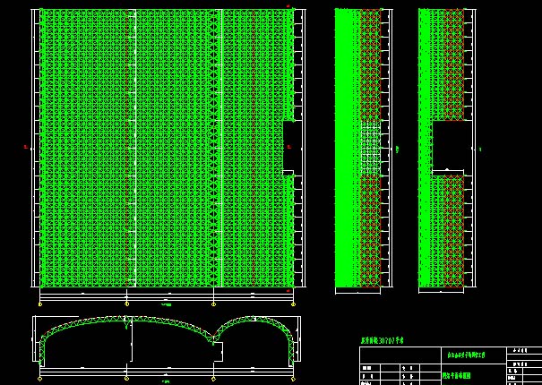大安驻马店确山县白云山料场网架